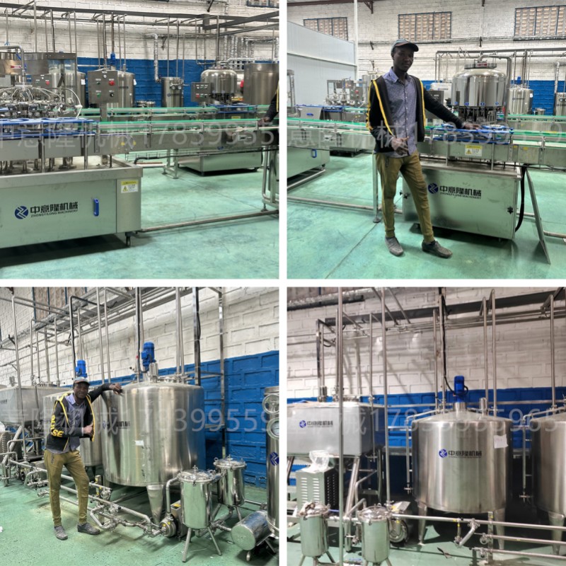 中意隆機械2023年承建烏干達果汁飲料生